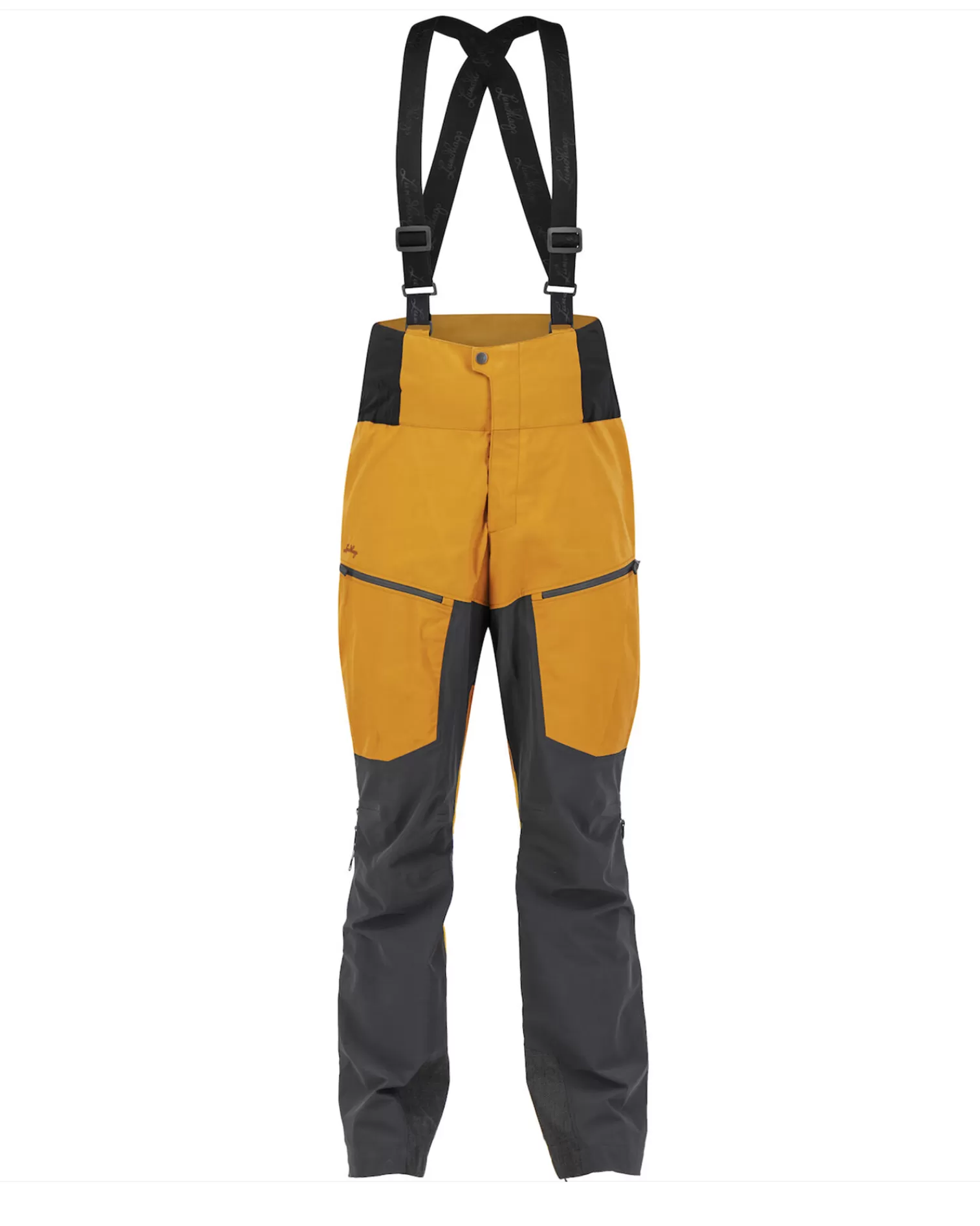 Cheap Lundhags Abisku Hybrid Bib Pant Gold/Charcoal