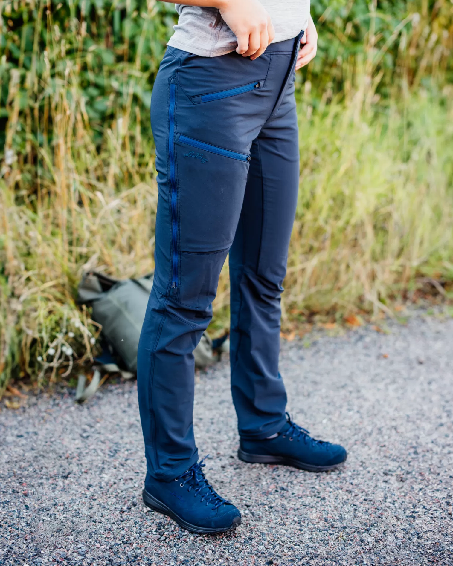 Hot Lundhags Askro Ws Pant Deep Blue