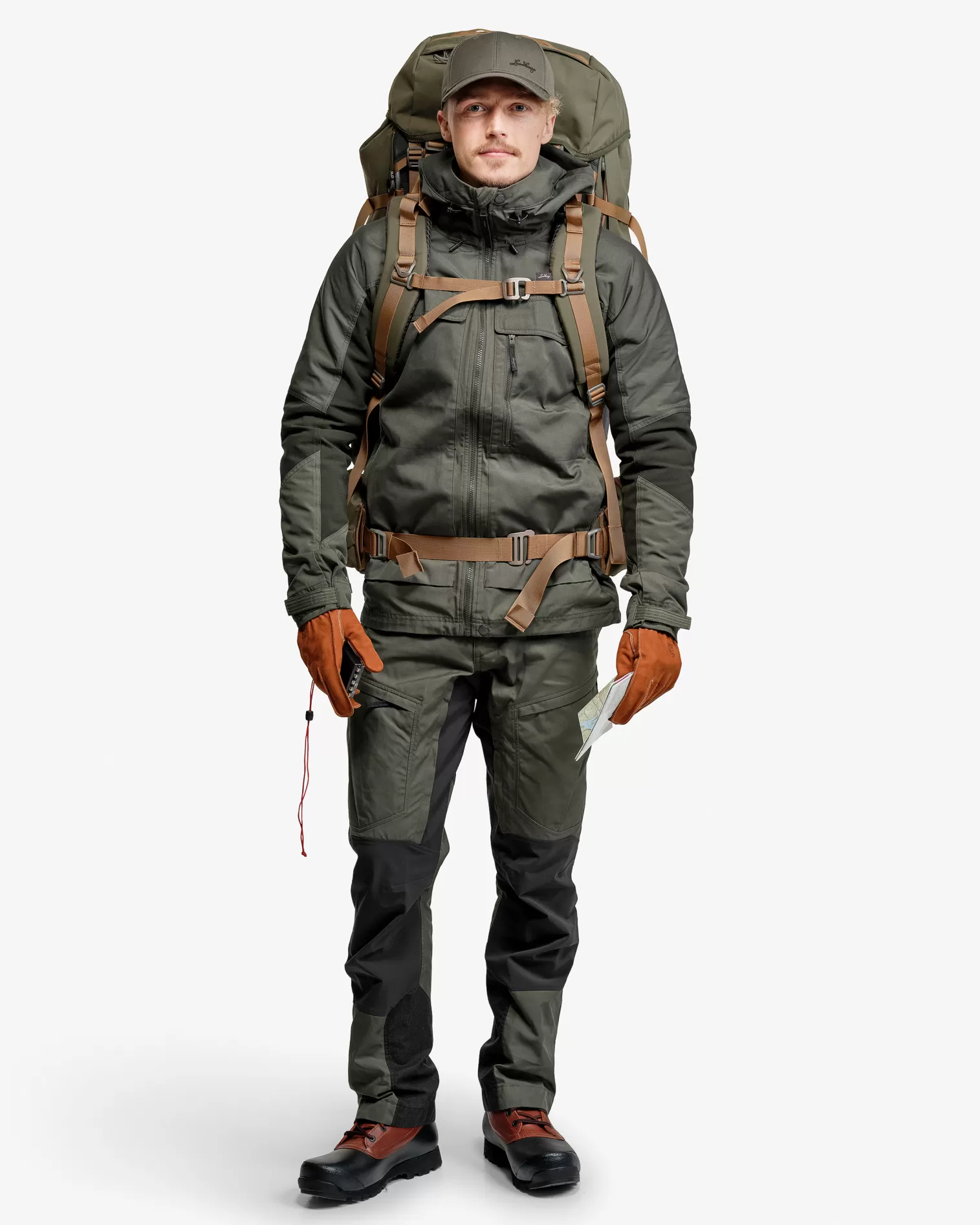 Online Lundhags Authentic Ms Jacket Forest Green/Dark Forest Green