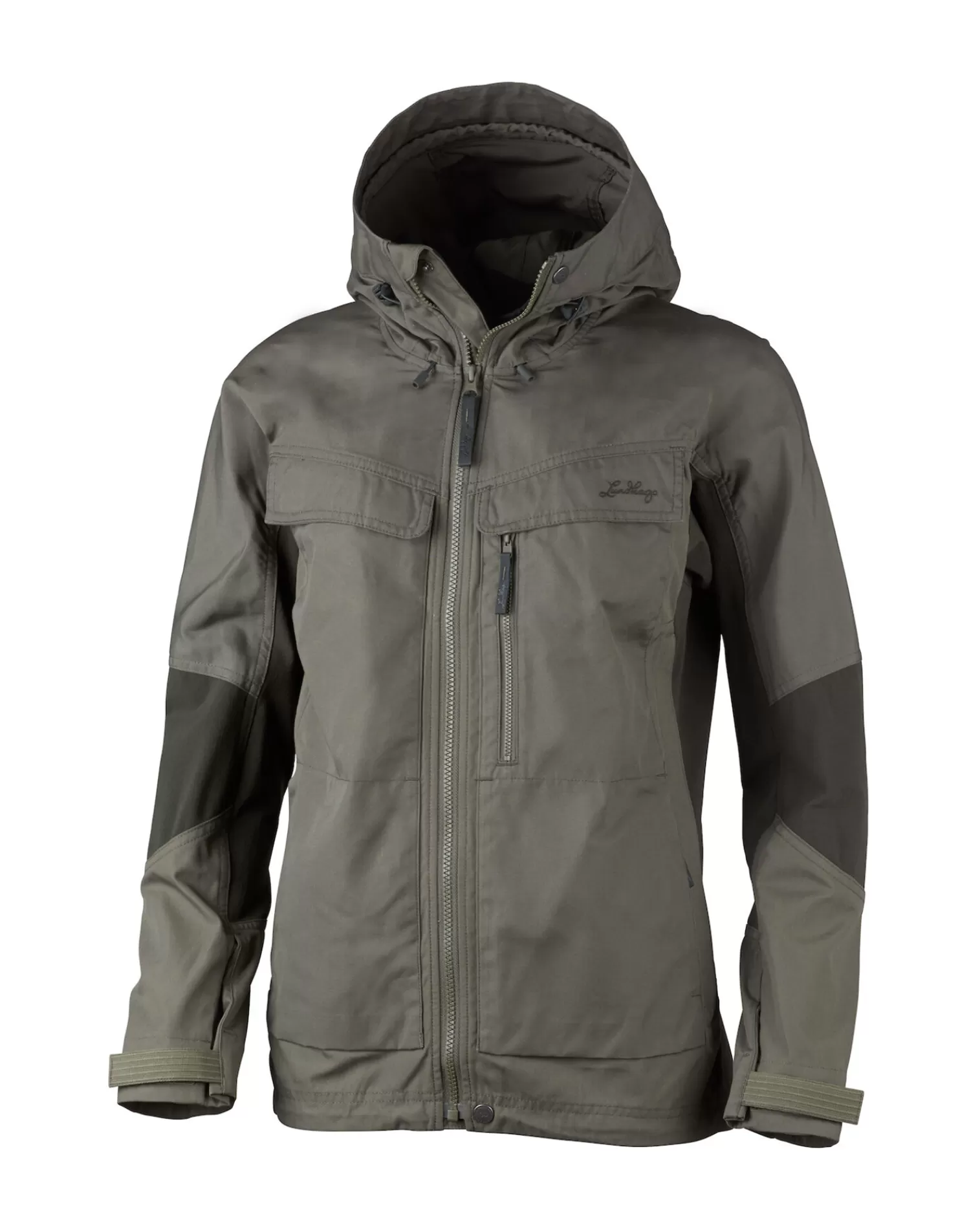 Outlet Lundhags Authentic Ws Jacket Forest Green/Dark Forest Green