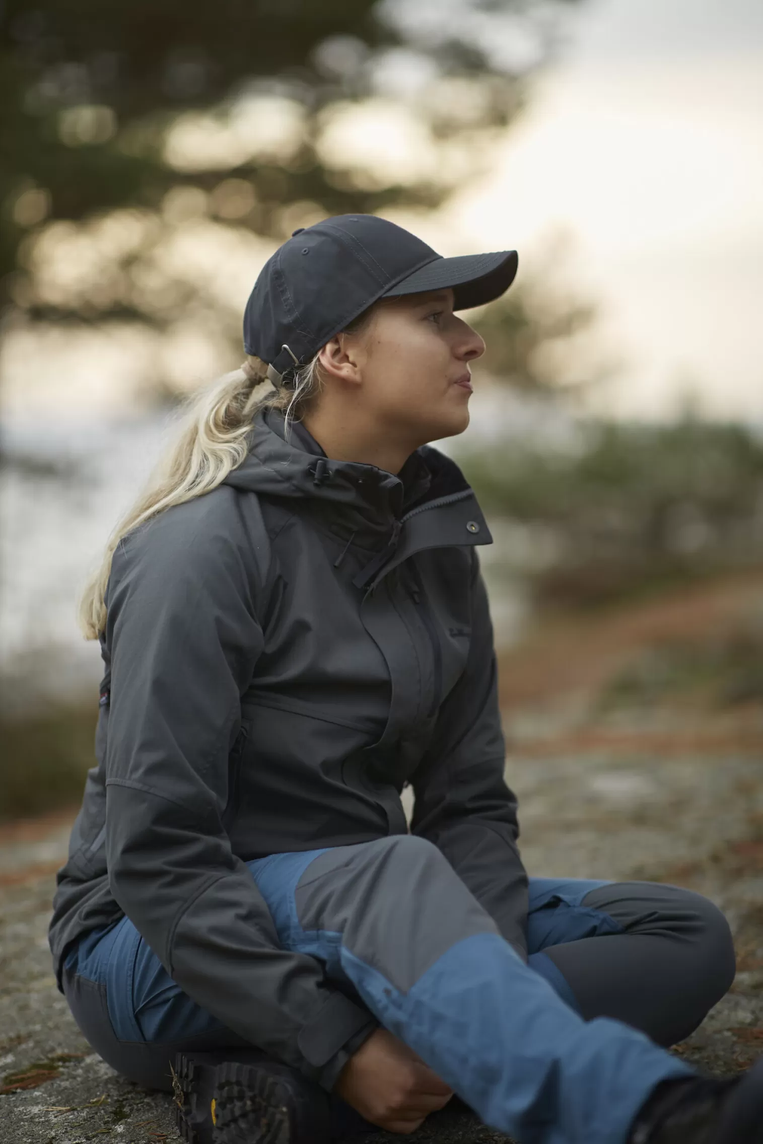 Clearance Lundhags Base II Cap Charcoal