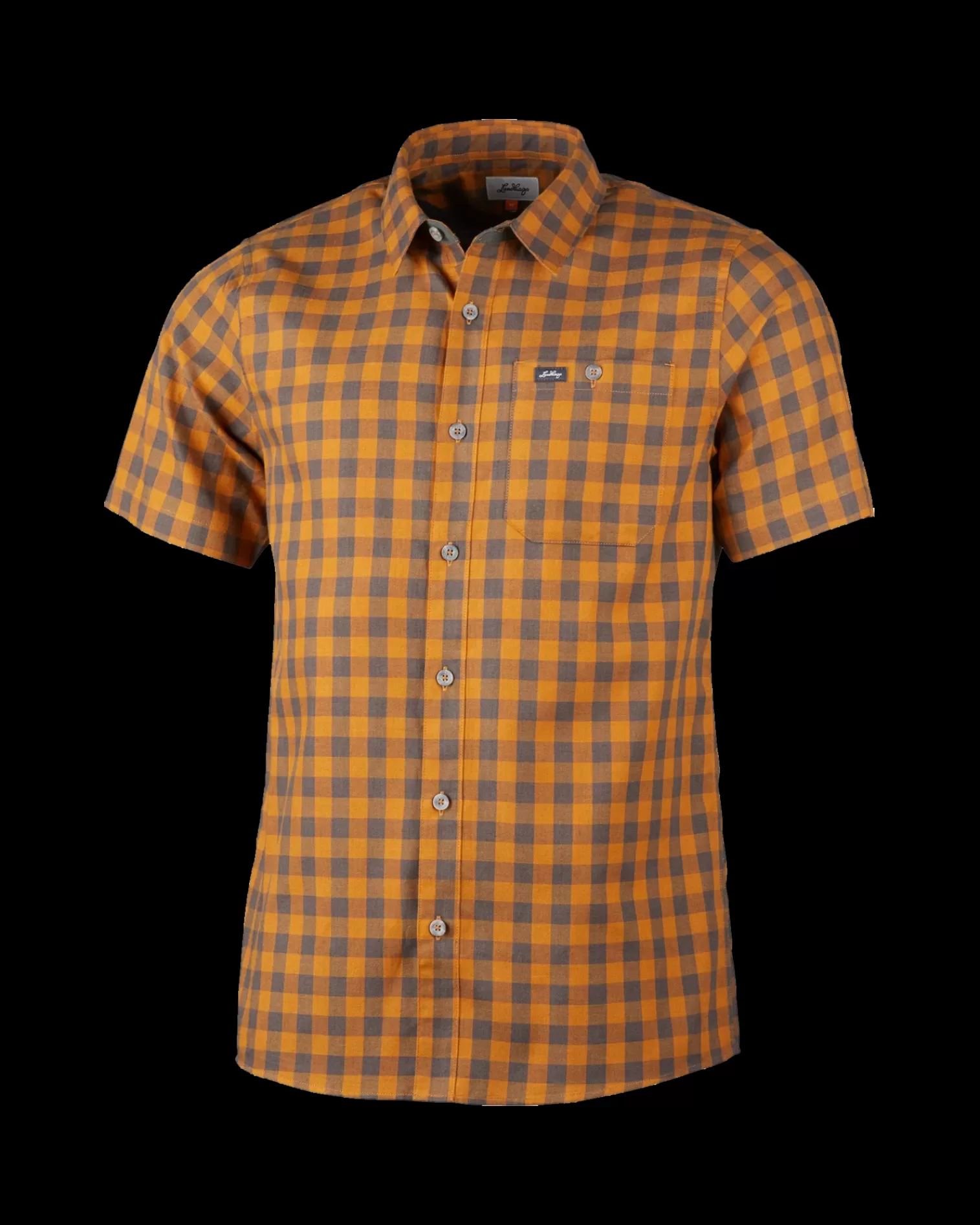 Outlet Lundhags Ekren Ms SS Shirt Dark Gold