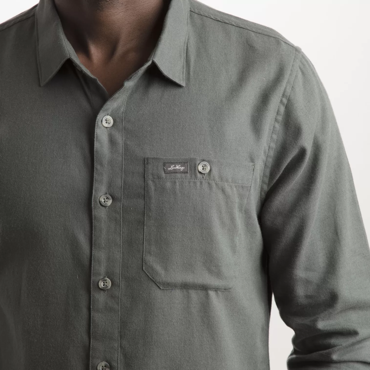 Flash Sale Lundhags Ekren Solid Ms LS Shirt Dark Agave