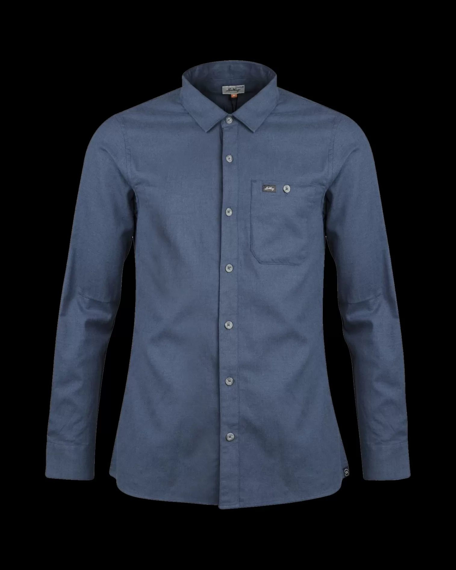 Best Lundhags Ekren Solid Ms LS Shirt Mid Blue