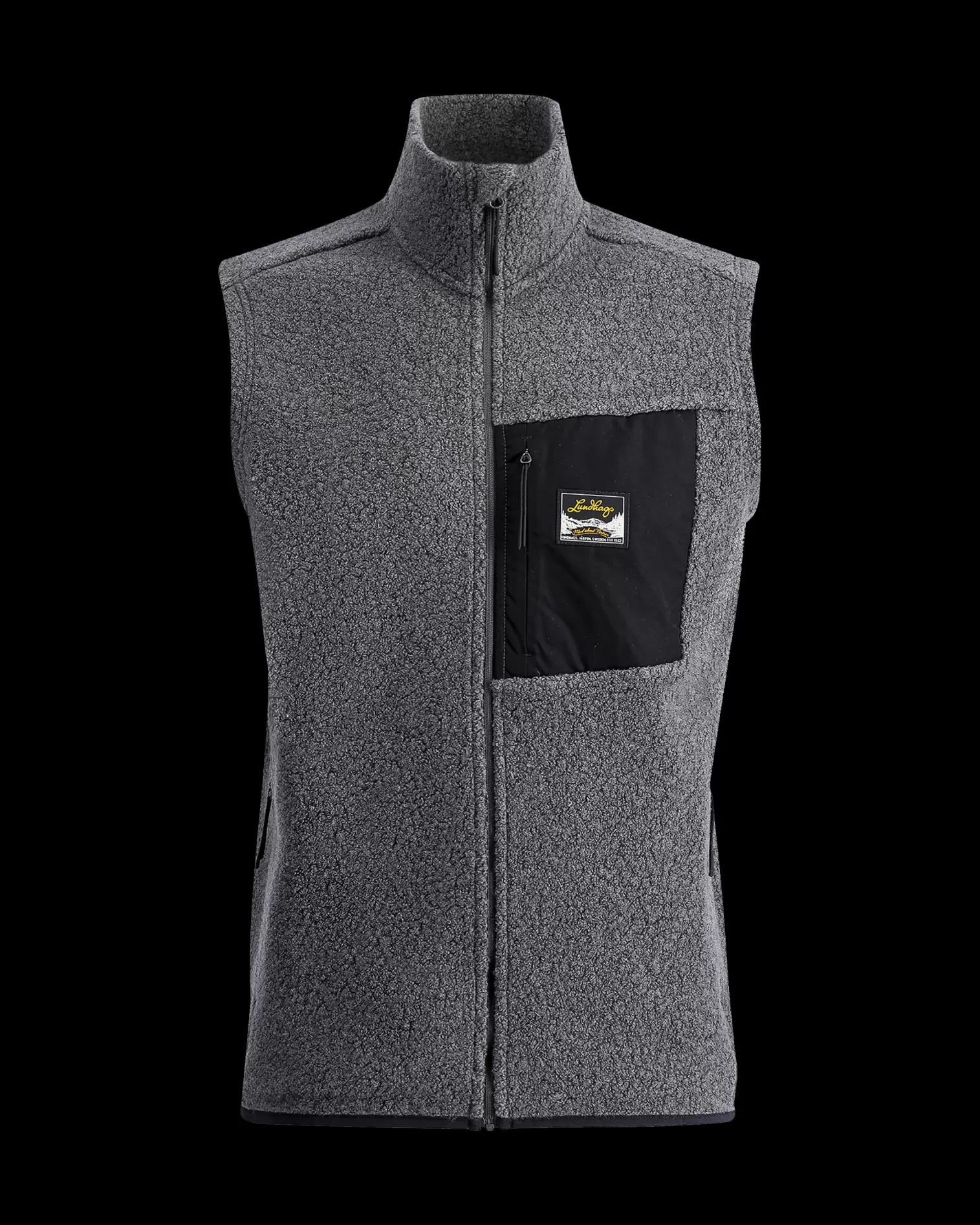 Cheap Lundhags Flok Wool Ms Pile Vest Granite
