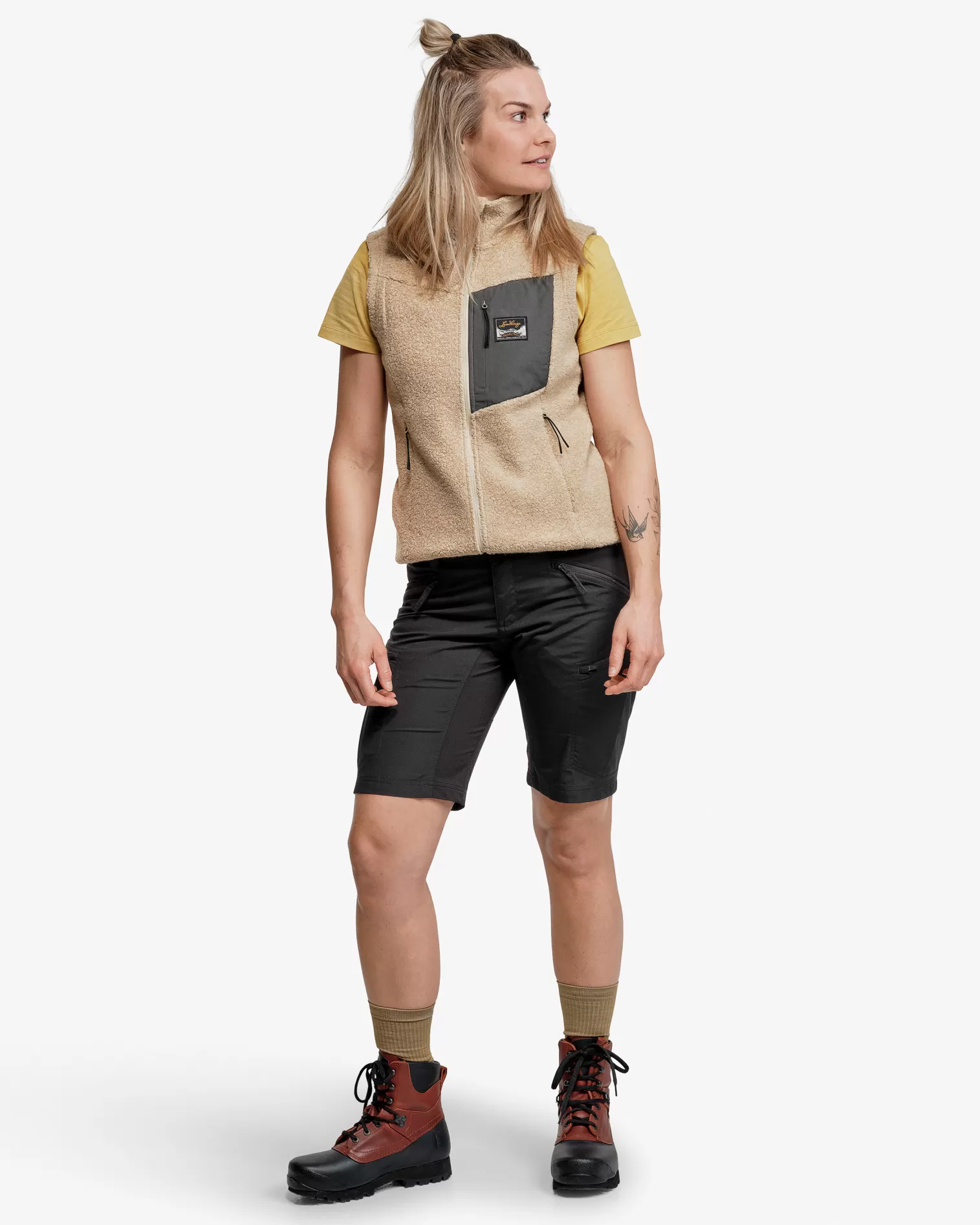 Cheap Lundhags Flok Wool Pile Vest W Sand