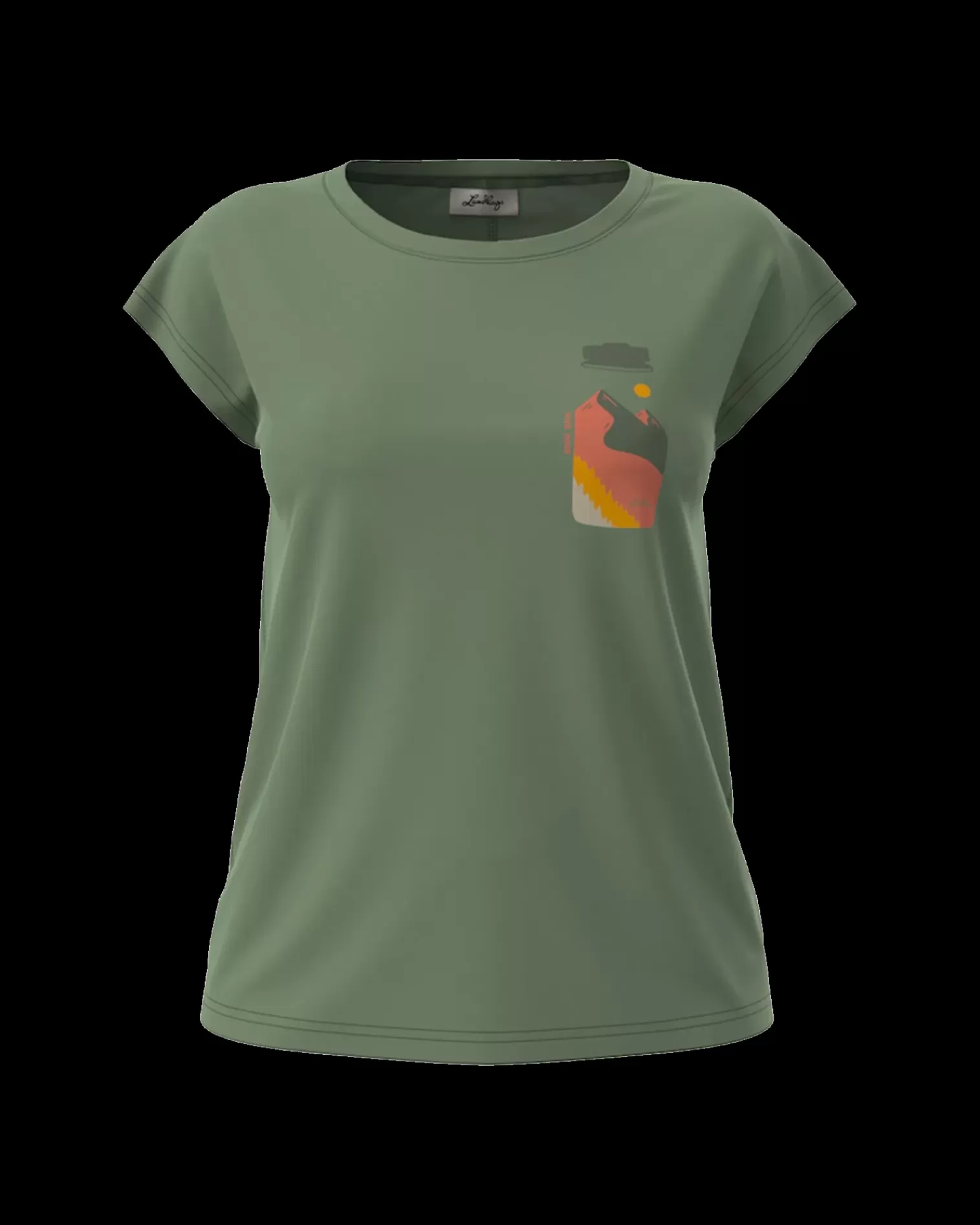 Cheap Lundhags Fulu Merino Bottle T-Shirt W Clover