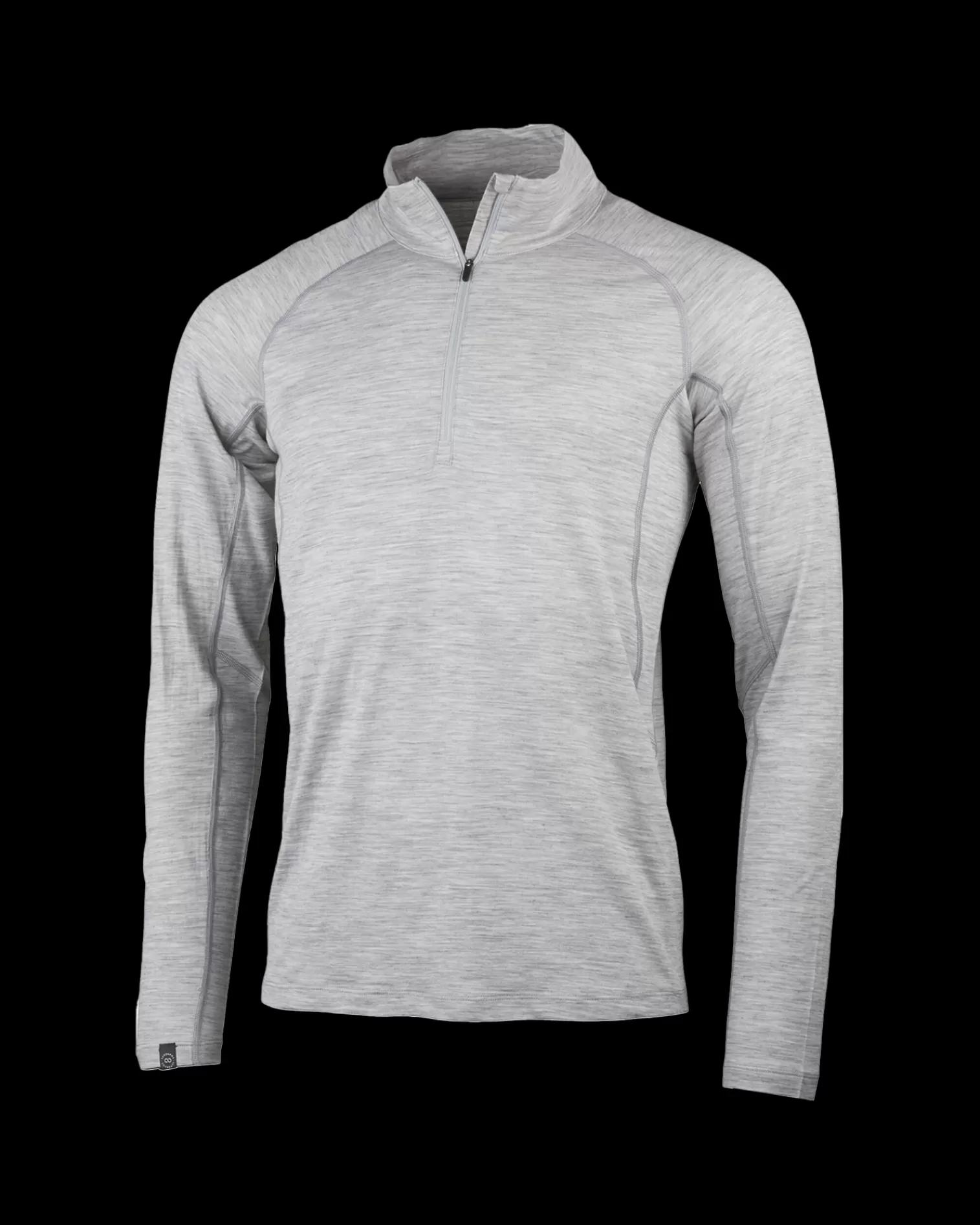 Hot Lundhags Gimmer Merino Lt Ms 1/2 Zip Light Grey