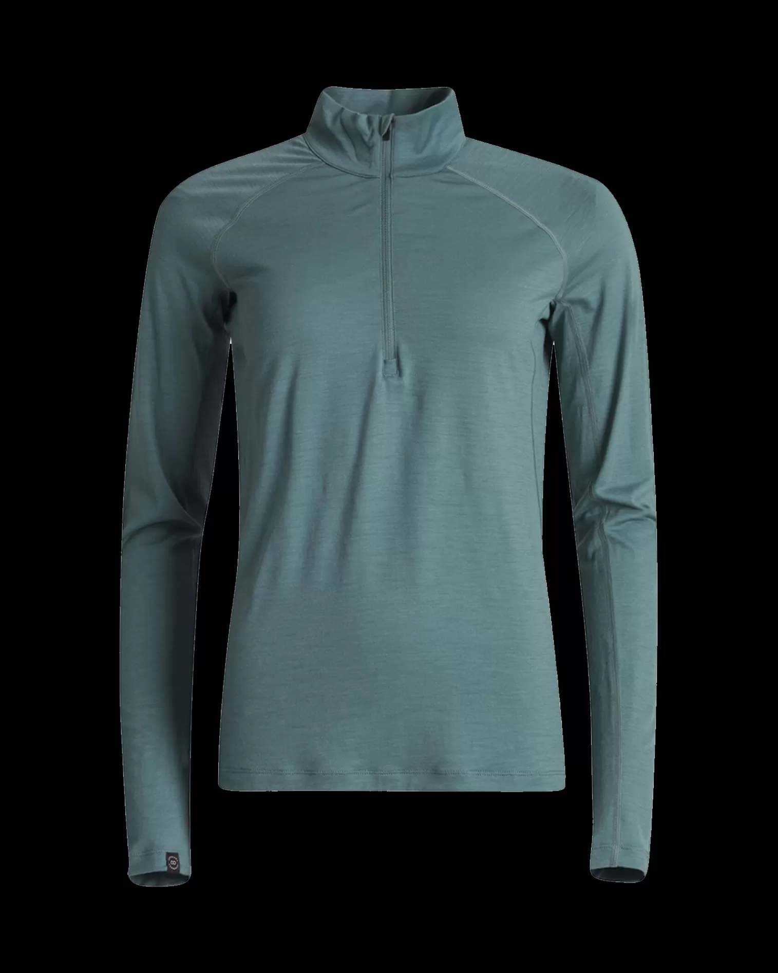 Shop Lundhags Gimmer Merino Lt Ws 1/2 Zip Jade
