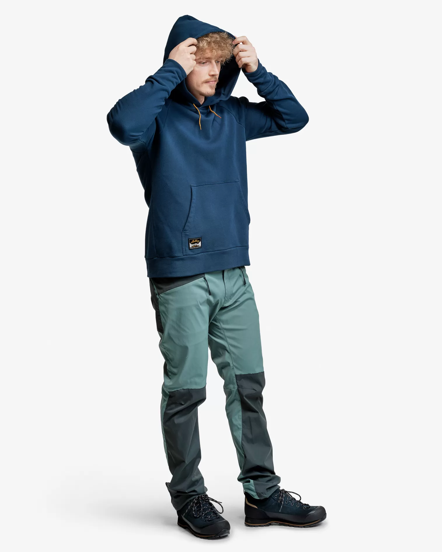 Shop Lundhags Järpen Hoodie M Light Navy