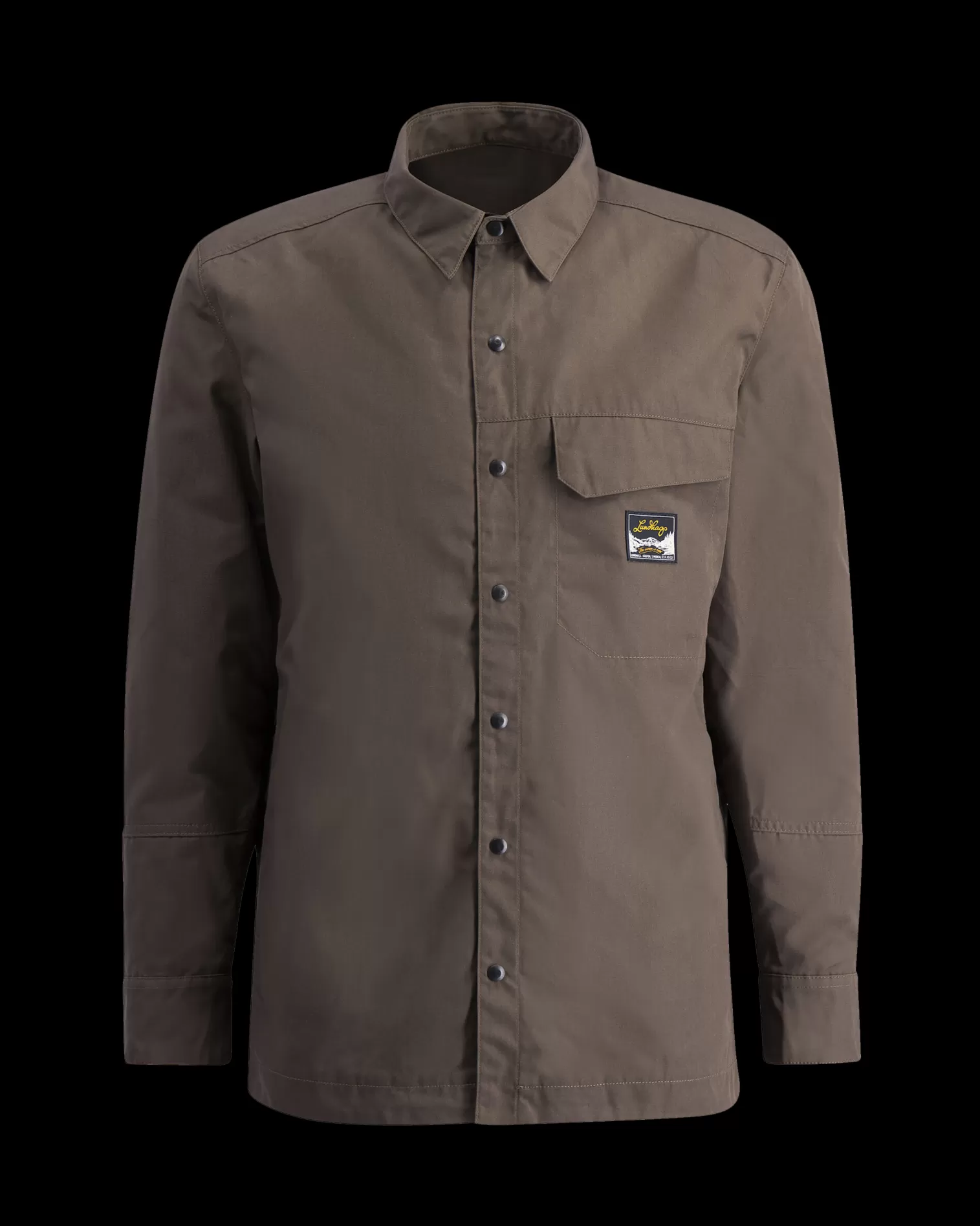 Shop Lundhags Järpen Insulated Shirt Tea Green
