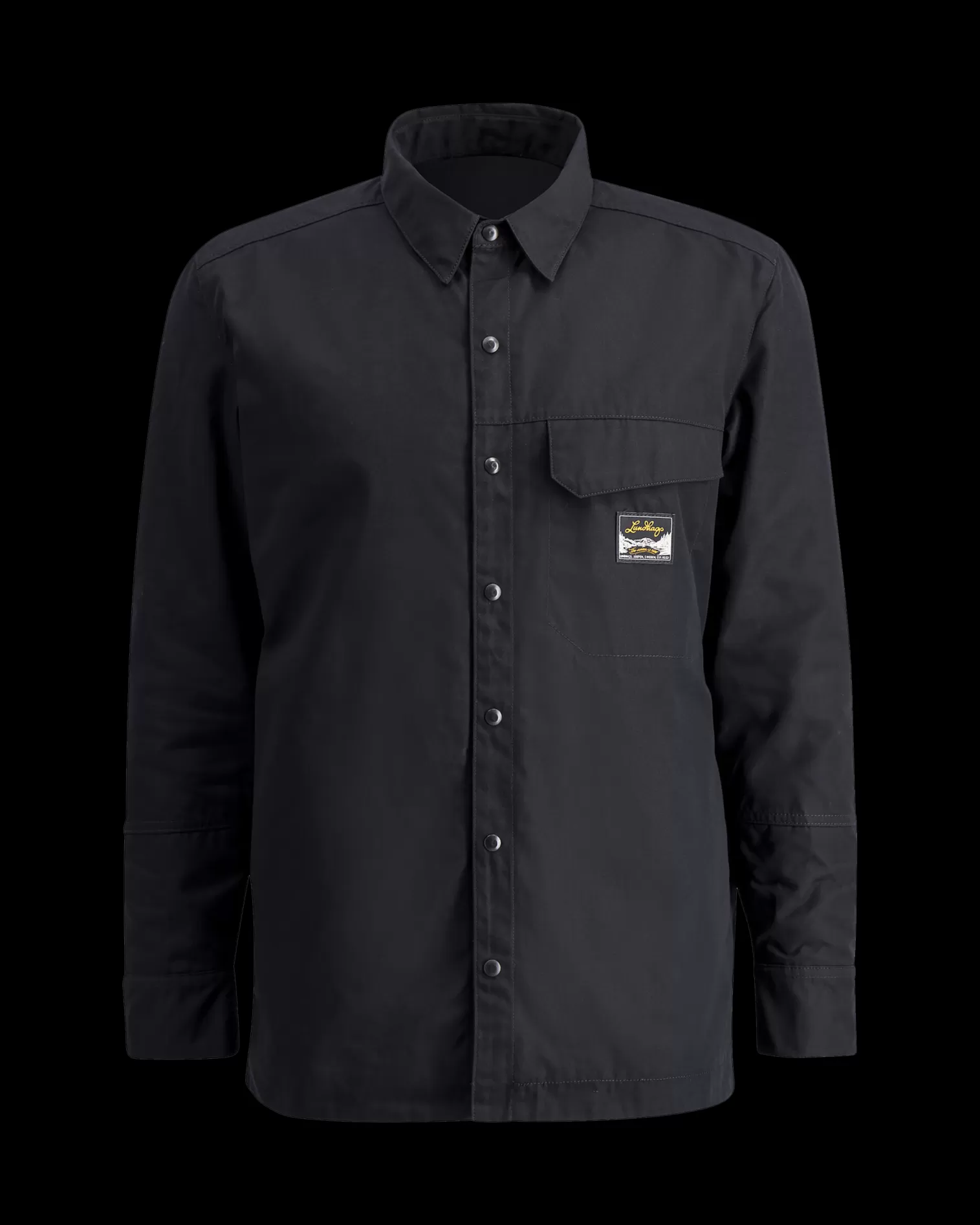 Shop Lundhags Järpen Insulated Shirt Black