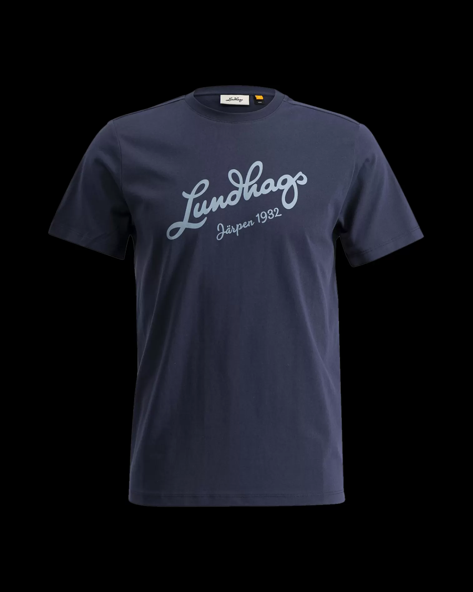 Shop Lundhags Järpen Logo T-shirt M Deep Blue