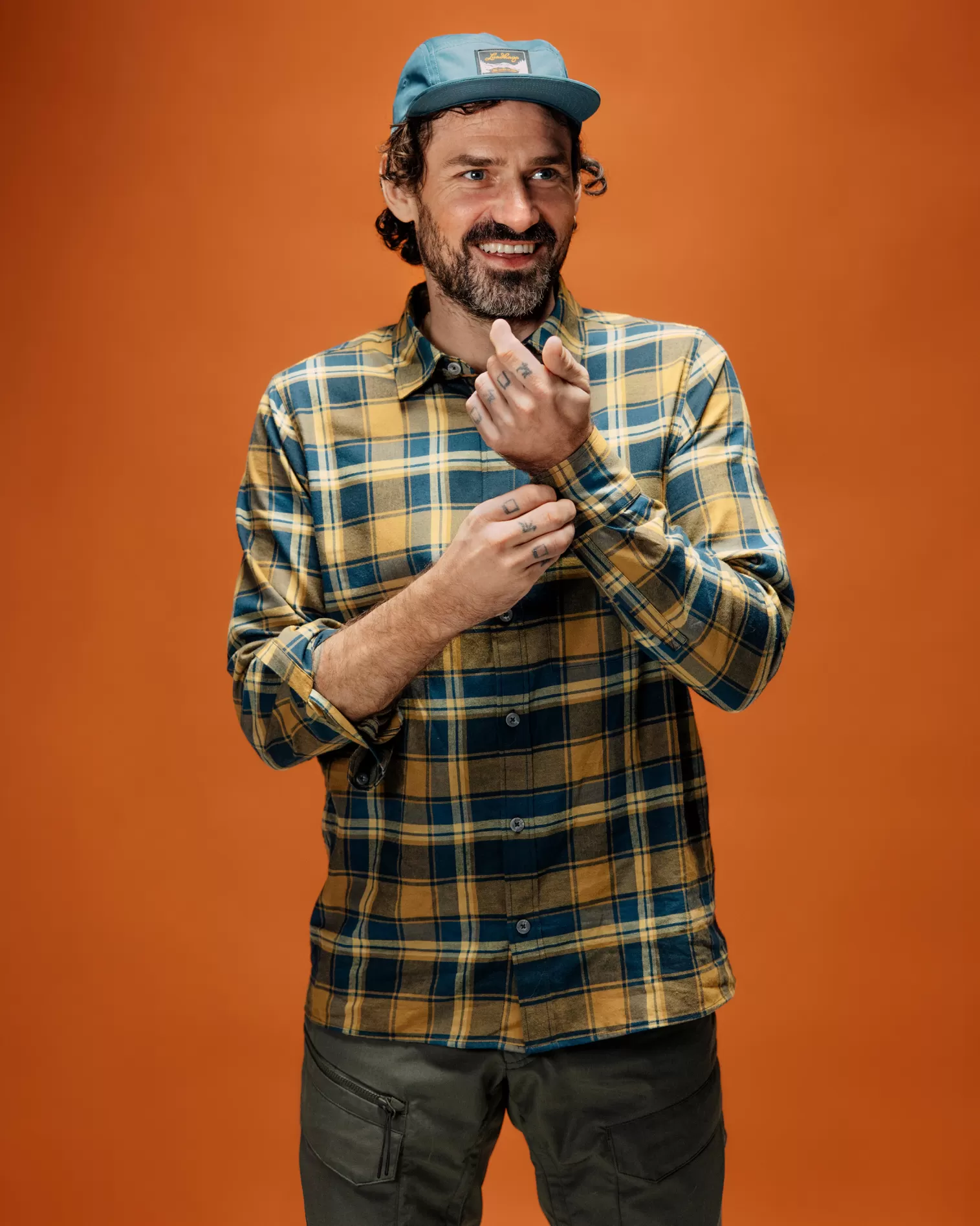 Hot Lundhags Järpen Plaid Flannel Shirt Olive