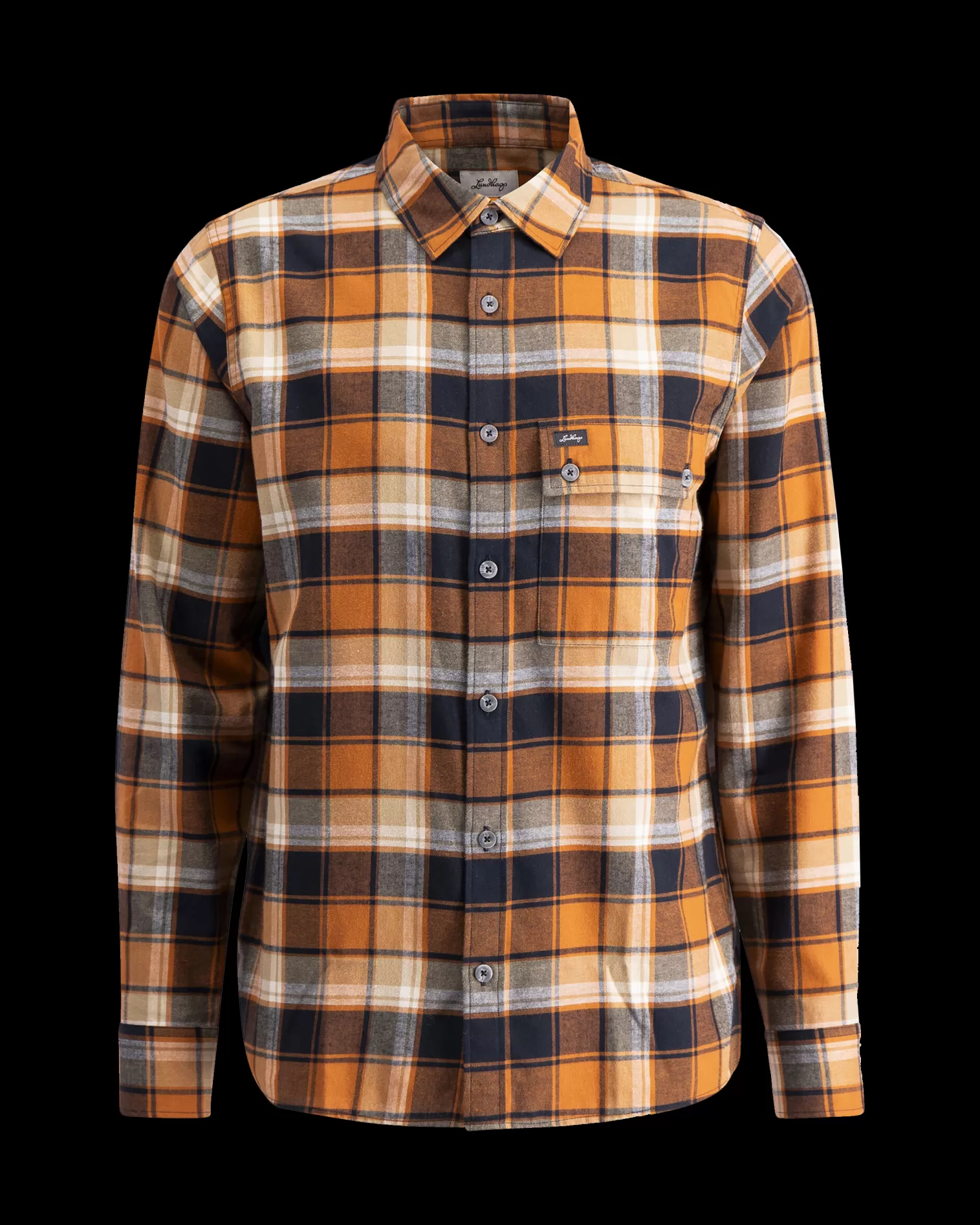 Online Lundhags Järpen Plaid Flannel Shirt Brick
