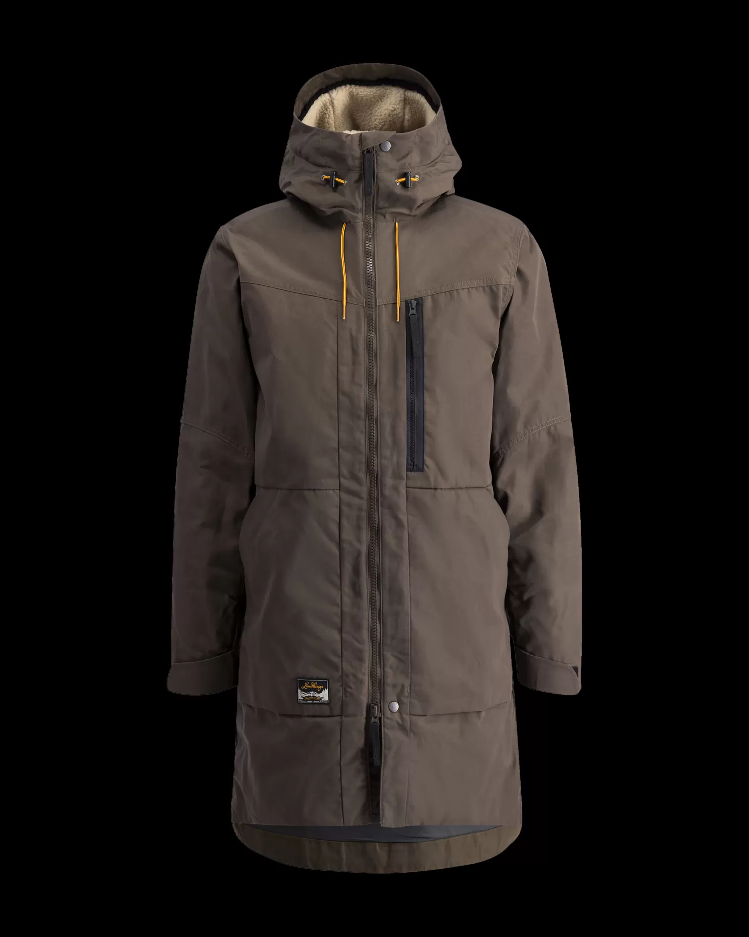 Clearance Lundhags Knak Pile Ms Parka Tea Green