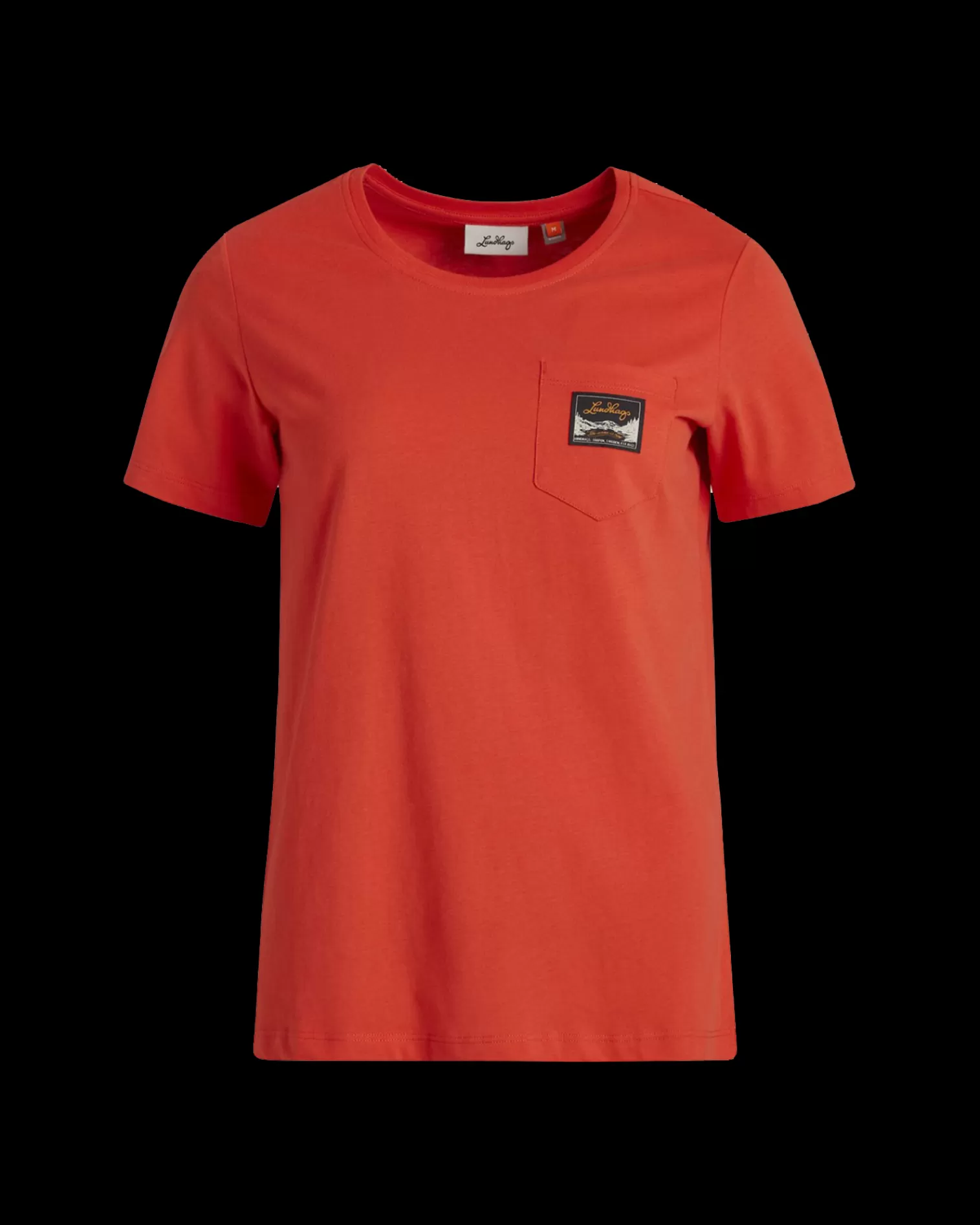 Outlet Lundhags Knak Ws Tee Lively Red