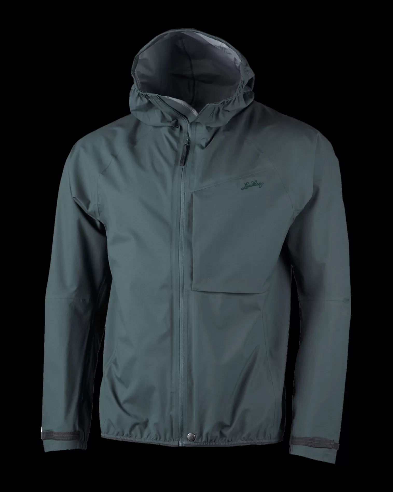 Shop Lundhags Lo Ms Jacket Dark Agave