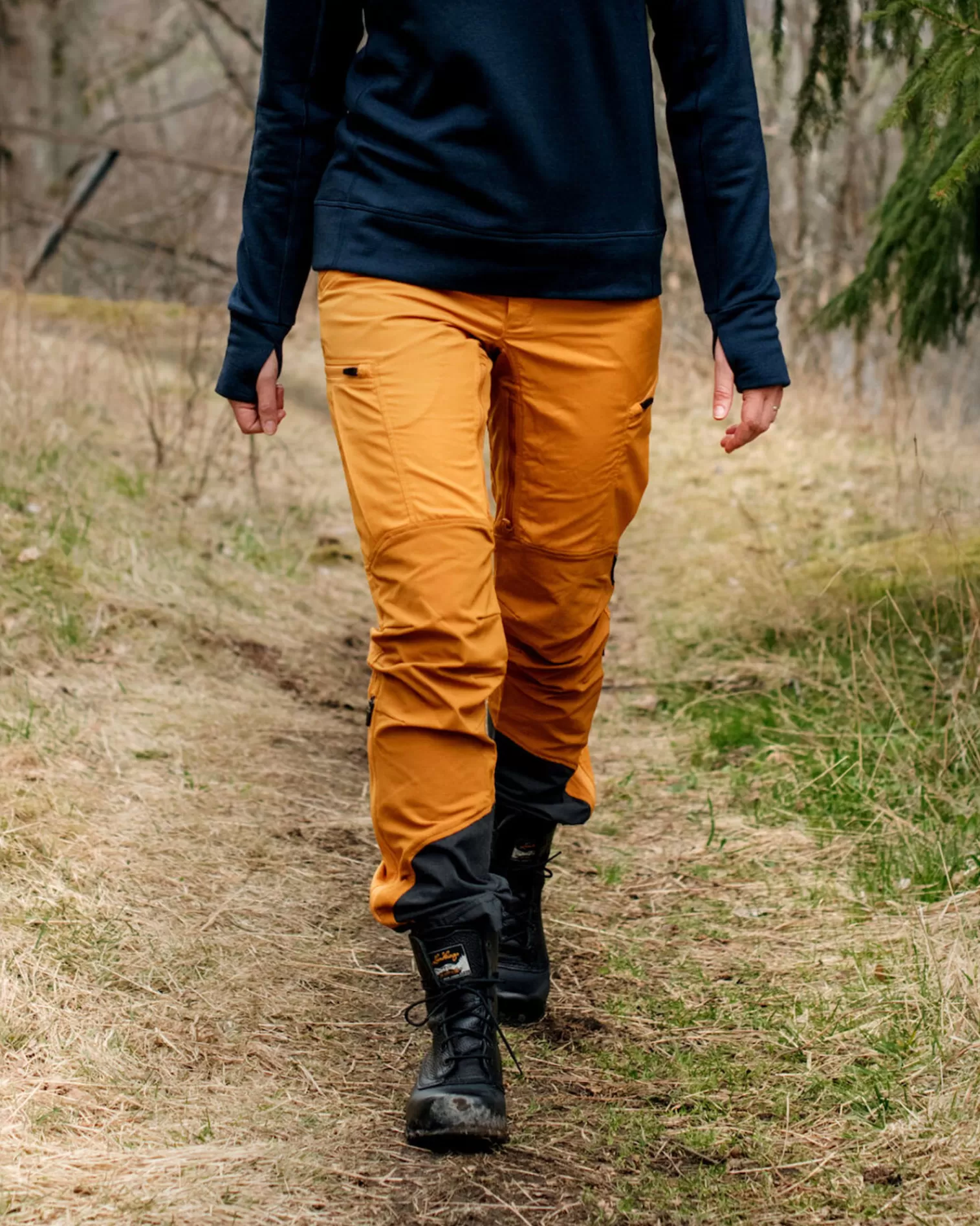 Cheap Lundhags Makke Ws Pant Gold/Dark Gold