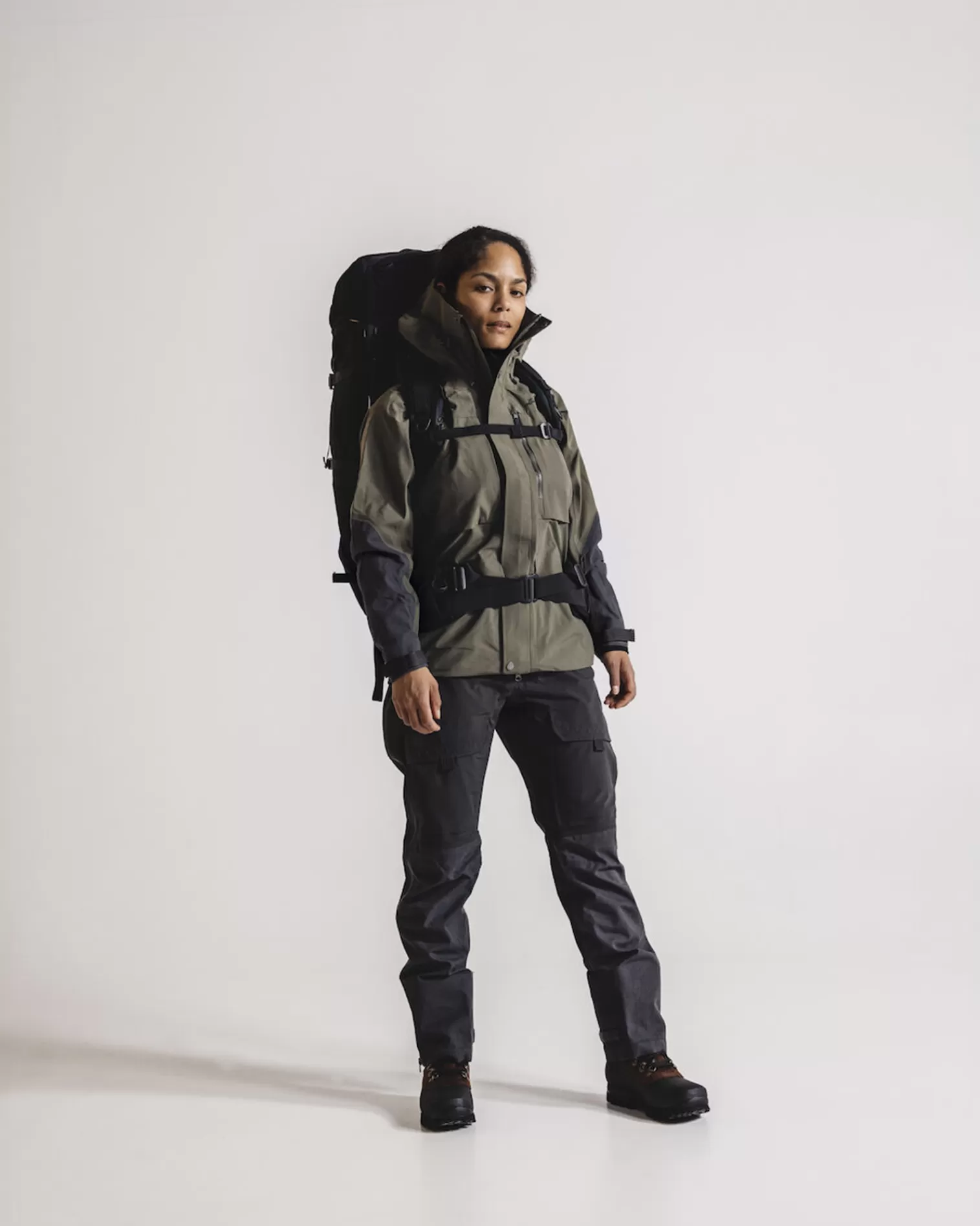 Sale Lundhags Ocke Ws Jacket Forest Green/Charcoal