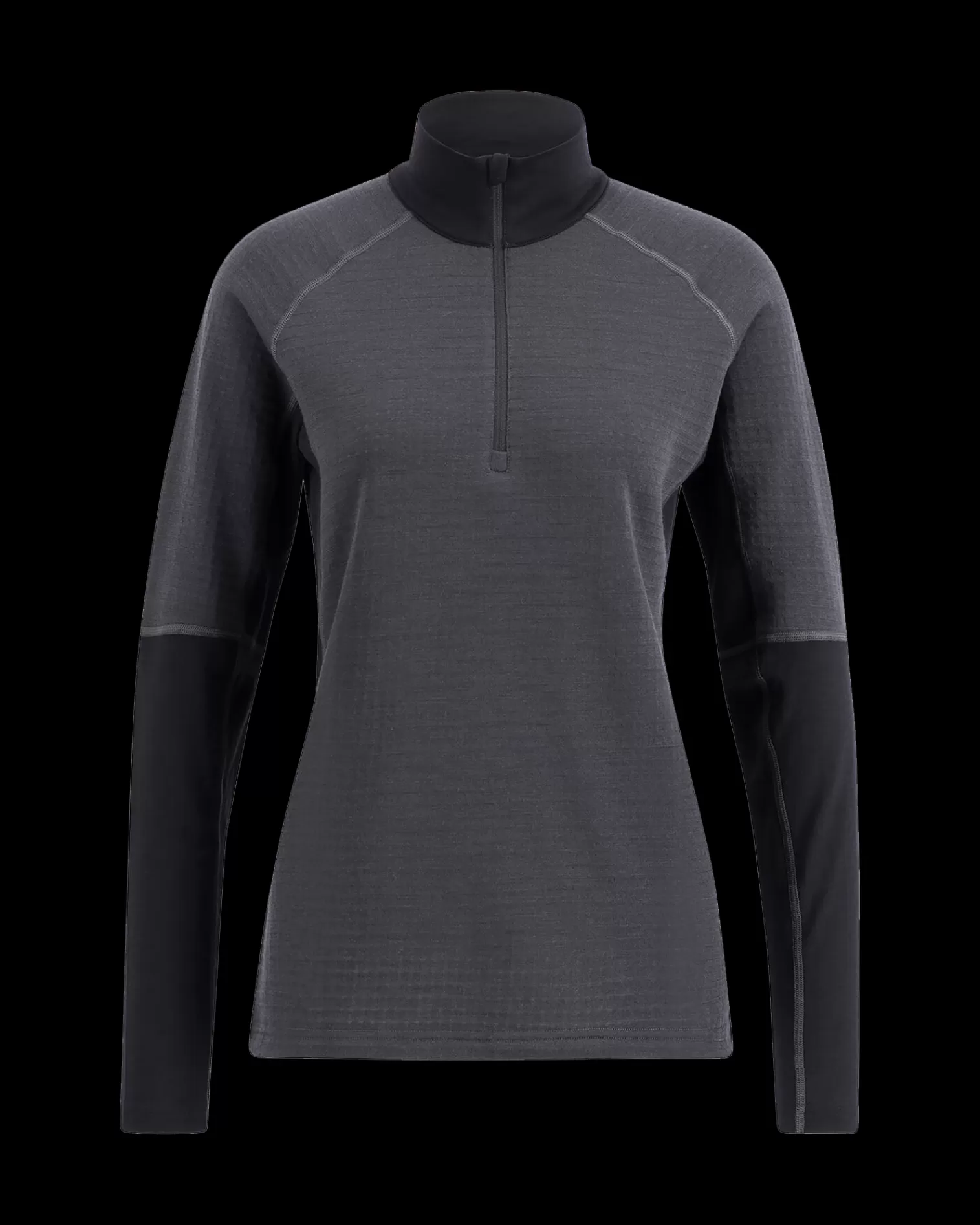 Sale Lundhags Prime Merino Half Zip W Charcoal/Black