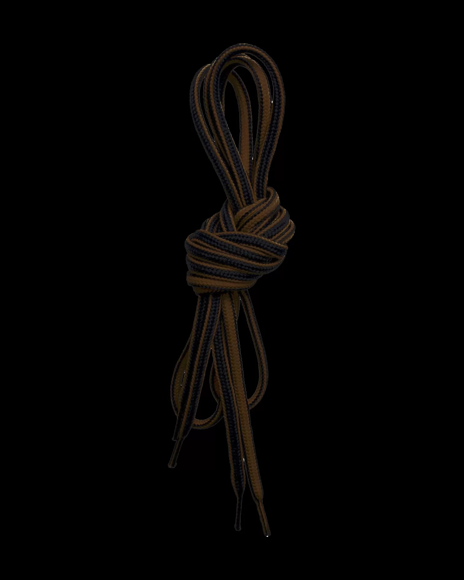 Hot Lundhags Round Shoe Laces 150cm Black/Brown