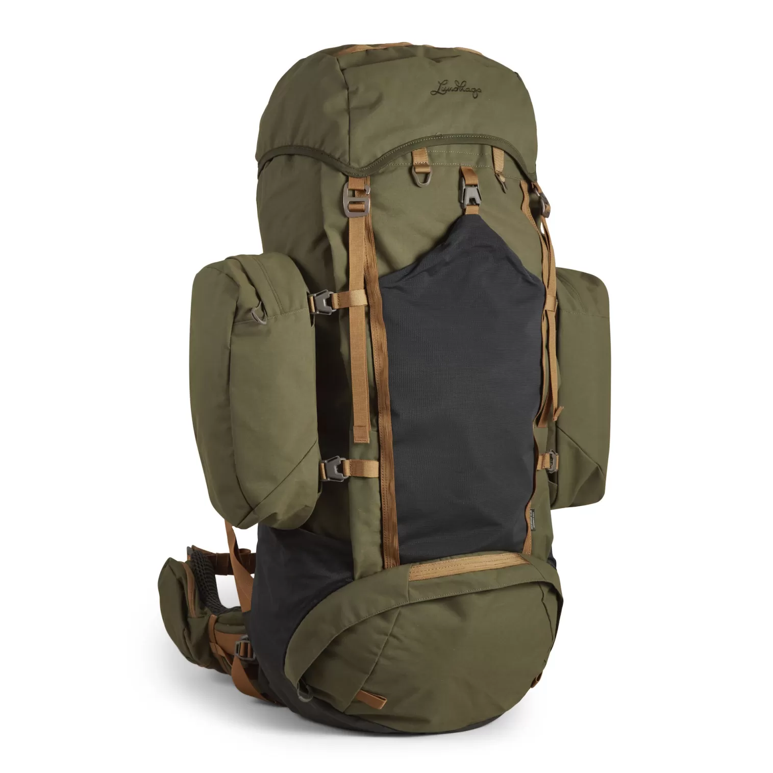 Online Lundhags Saruk Expedition 110+10 L Regular Long Forest Green