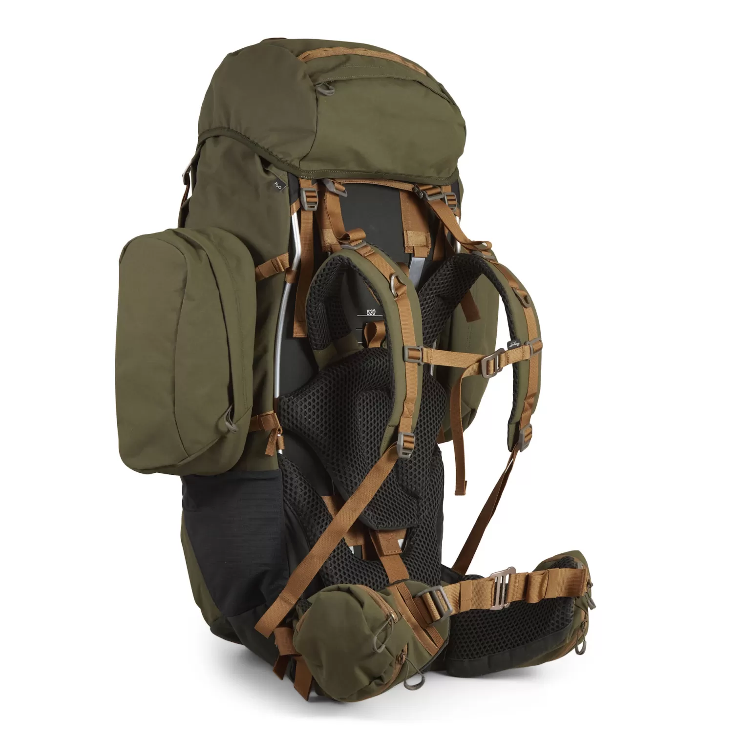 Online Lundhags Saruk Expedition 110+10 L Regular Long Forest Green