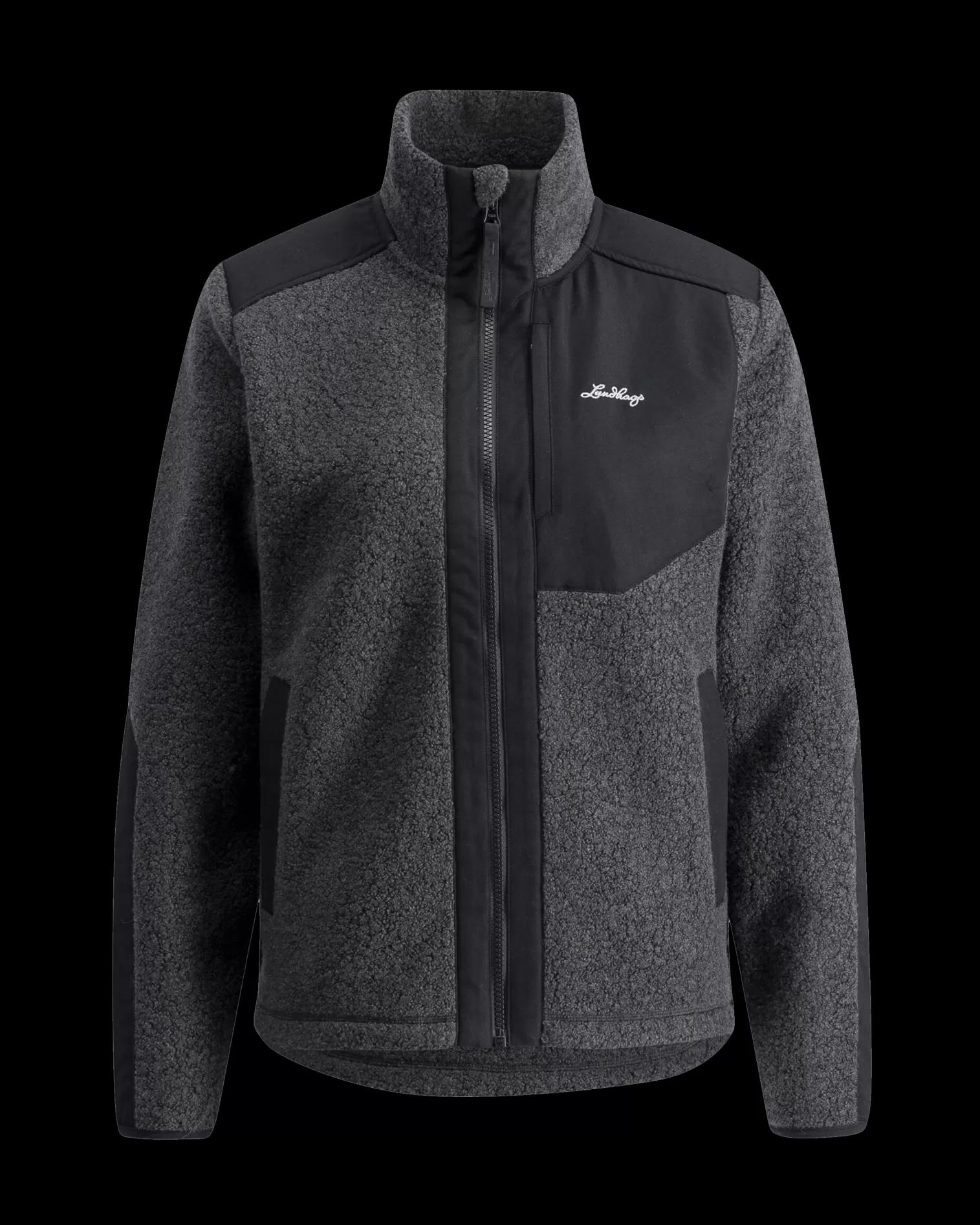 Best Lundhags Saruk Wool Pile Mid Full Zip W Charcoal