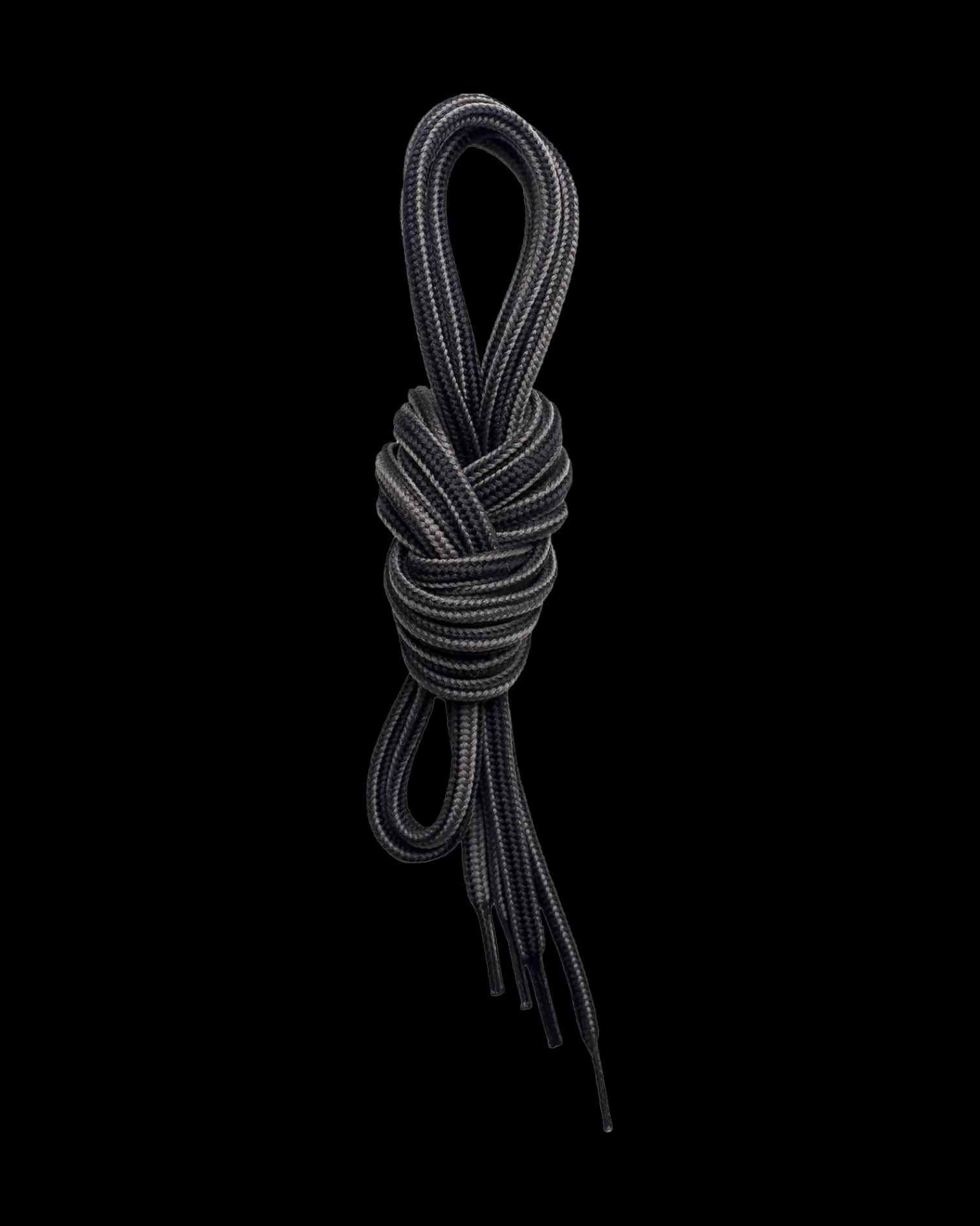 Best Lundhags Shoe Laces 180cm Black/Grey