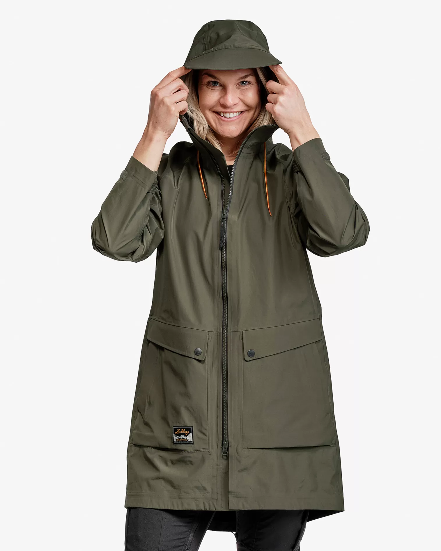 Cheap Lundhags Stockholm Waterproof Parka W Forest Green