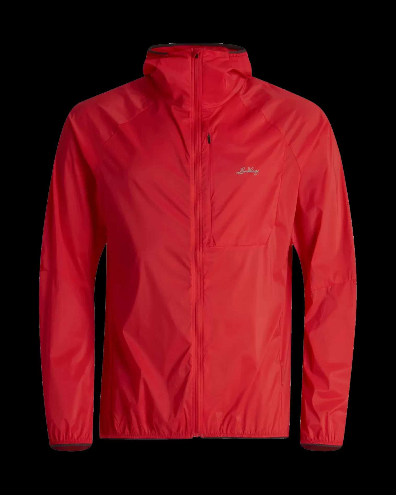 Fashion Lundhags Tived Light Wind Jacket M Lively Red
