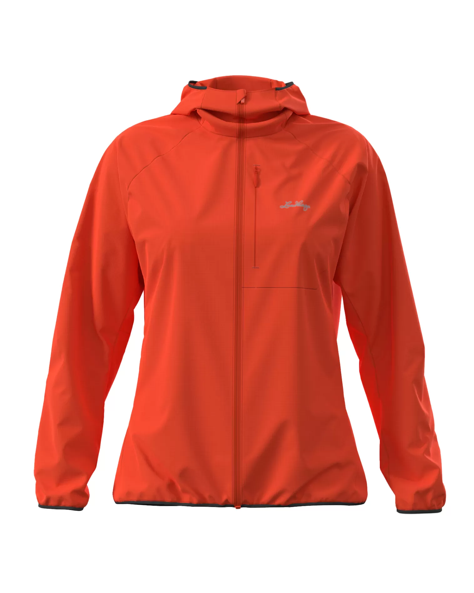 Clearance Lundhags Tived Light Wind Jacket W Lively Red