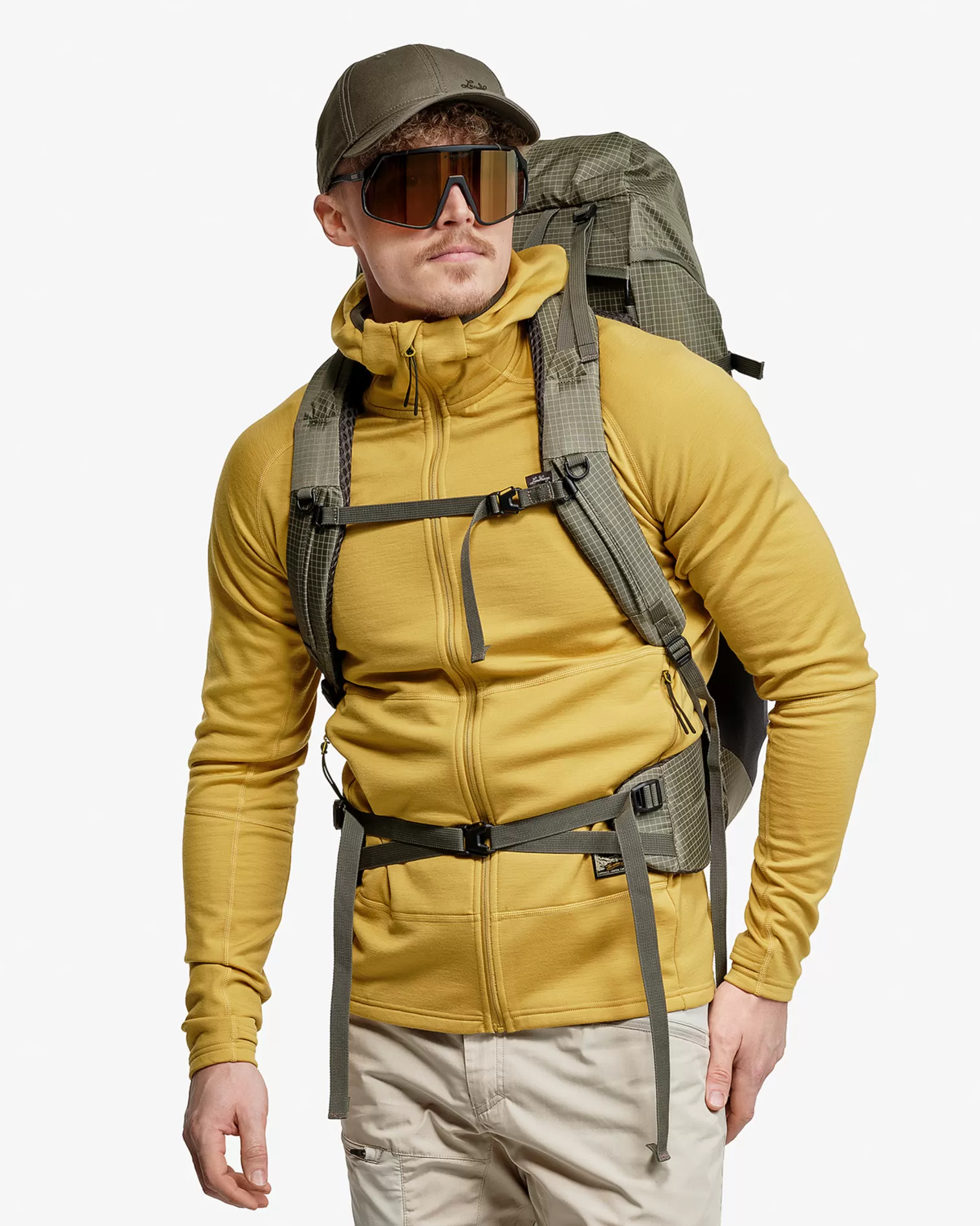 Sale Lundhags Tived Merino Hoodie M Straw