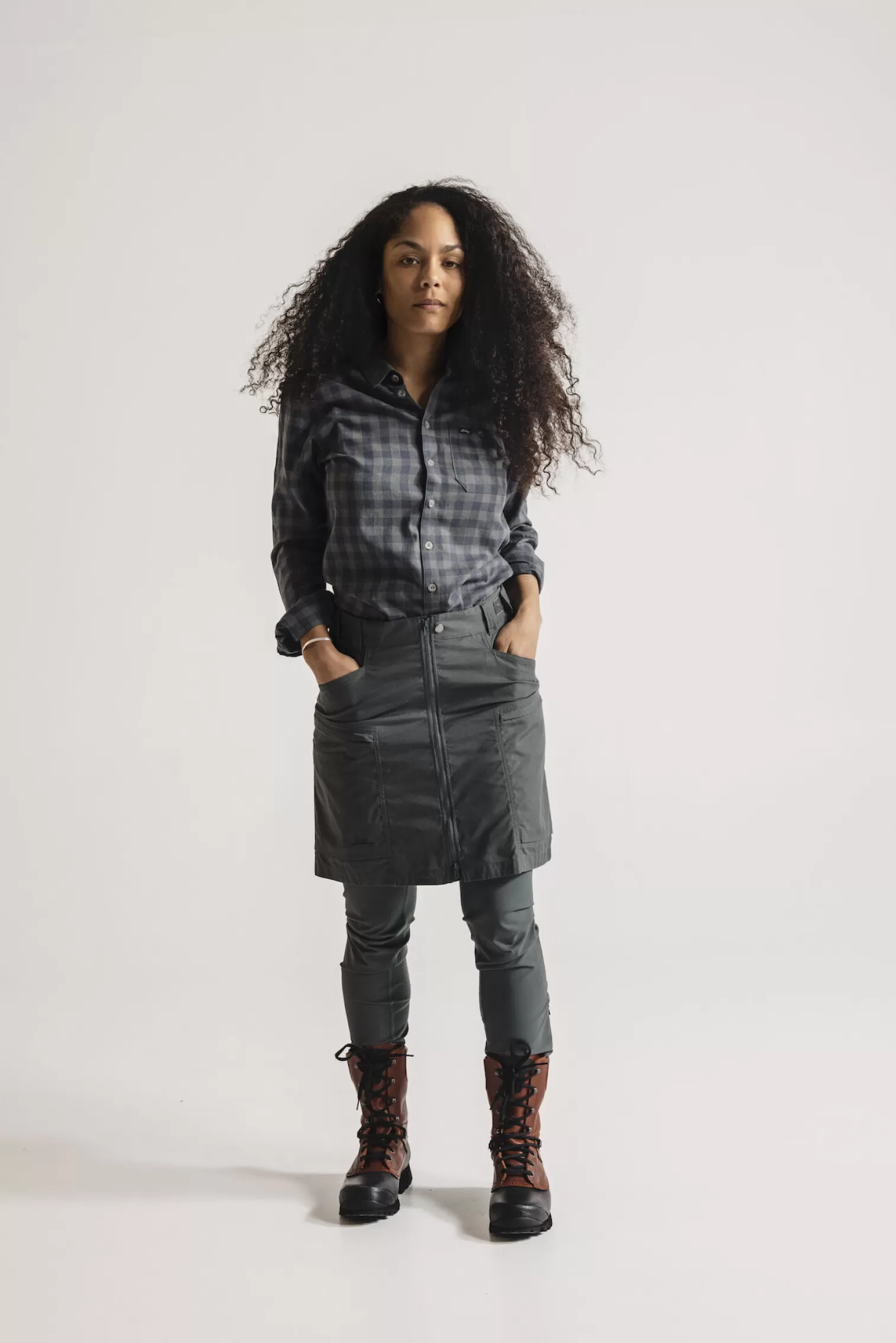 Store Lundhags Tiven II Ws Skirt Dark Agave
