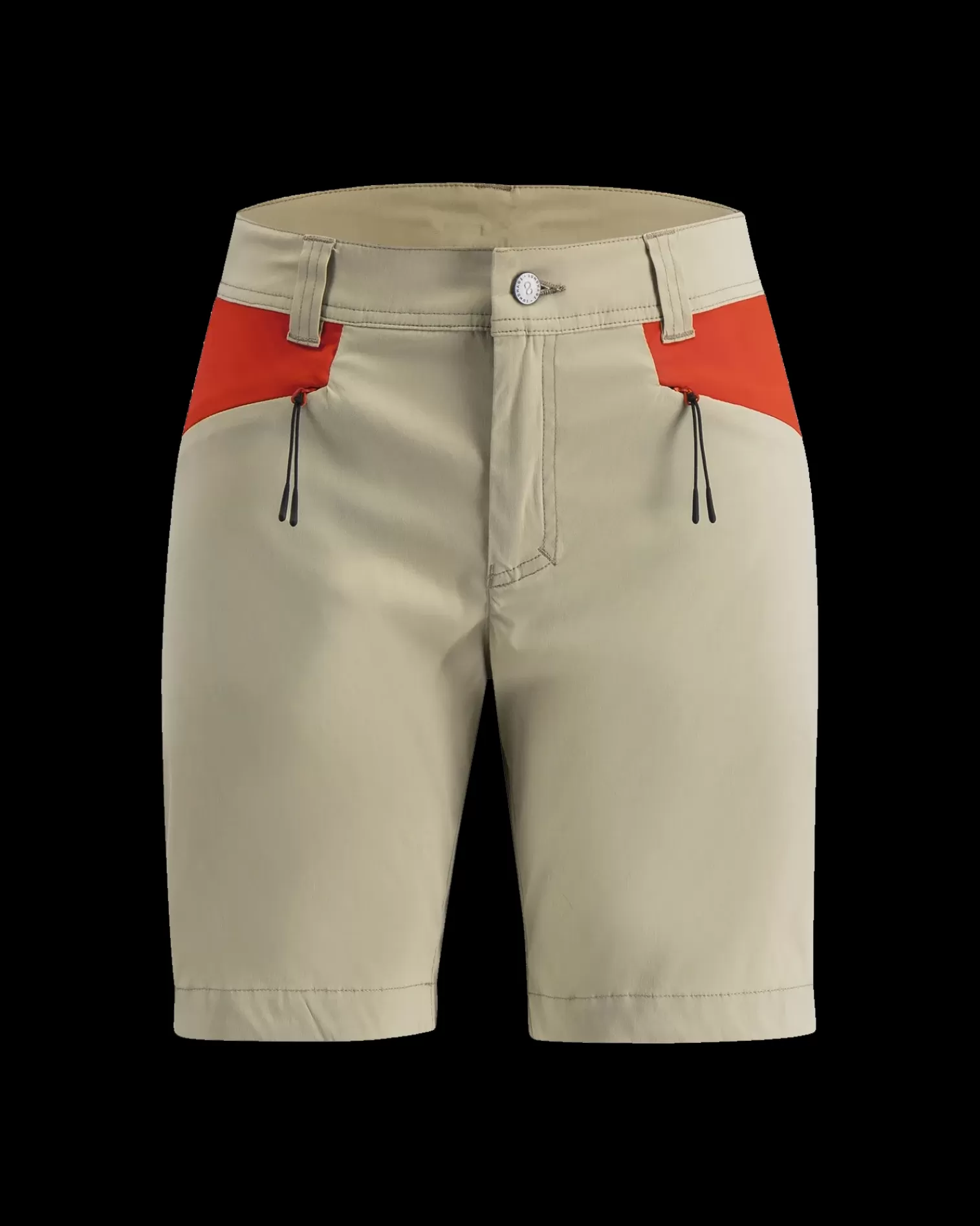 Discount Lundhags Tyre Stretch Shorts W Sand/Lively Red