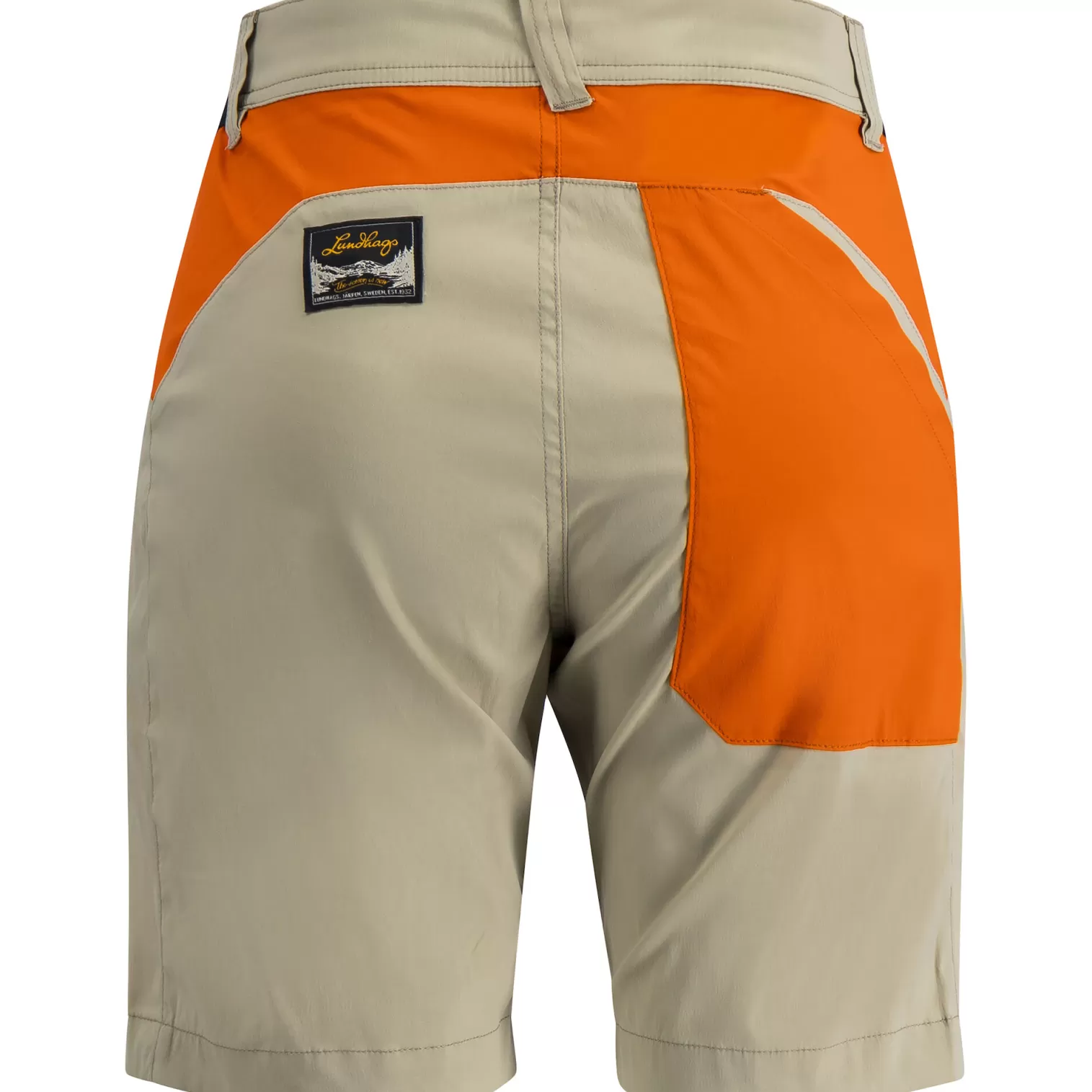 Discount Lundhags Tyre Stretch Shorts W Sand/Lively Red